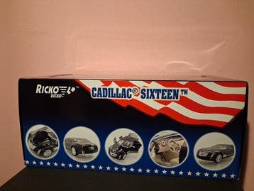 Ricko 1:18 - Voiture miniature - Cadillac Sixteen (2003), Nieuw
