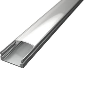 LED Strip Profiel Velvalux Profi - Zilver Aluminium 1m, Verzenden, Nieuw