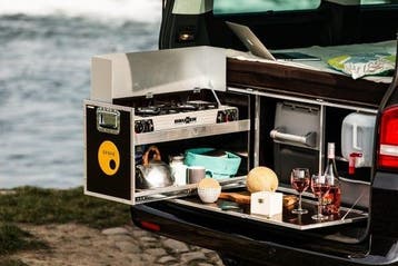 Ququq - Malle de cuisine et de voyage sans couchage., Caravans en Kamperen, Ophalen, Nieuw