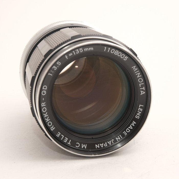 Minolta MC Tele Rokkor-QD 3.5/135mm | Cameralens, Audio, Tv en Foto, Fotocamera's Analoog