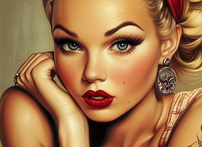 Ginger Red (1965) - Hope, Antiek en Kunst, Kunst | Designobjecten