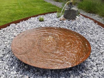 GoFire Soho Waterschaal cortenstaal 120 cm - Super deal, Verzenden, Nieuw