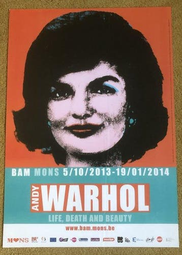 Andy Warhol - Life, death and beauty(Jacky Kennedy - 1964)