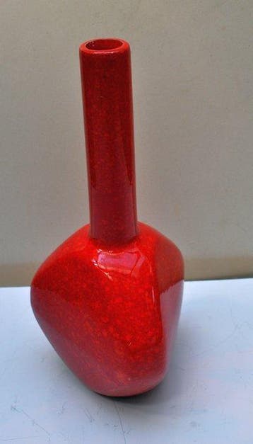 Vaas - H. 30 cm - Keramiek, Antiek en Kunst