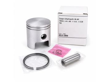 Veiling - Zuiger 38,40mm +0,20 / Pen 10mm voor Vespa Ciao, C, Fietsen en Brommers, Nieuw