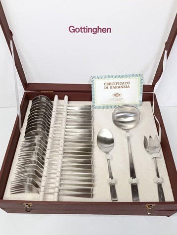 Gottinghen - Ménagère (75) - Acier, Plaqué(e) argent