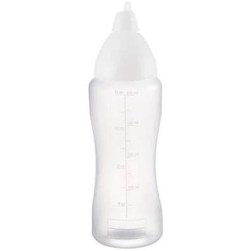 Doseerfles | Kunststof | Transparant | 500ml | Anti-Drup |, Verzenden