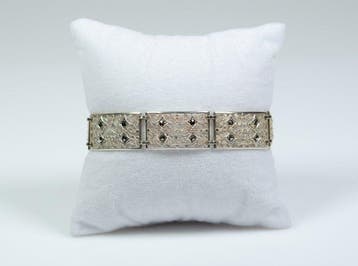 - 800 zilver - marcasiet - Wenen, Oostenrijk - Armband