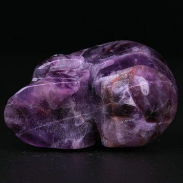 99 g Dream Chevron Amethyst Skull – Samhain-Krone – 5,1 x