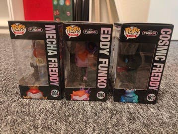 Funko - Funko Pop - Funko Fusion lot - Mecha Freddy #1004 +