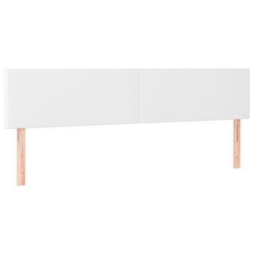 Hoofdbord 160cm wit: upgrade je slaapkamer nu met 52% kor..., Overige materialen, Verzenden, 80 cm, Verstelbaar