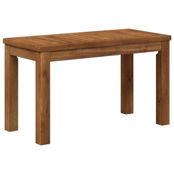 vidaXL Salontafel Naturel 60,5 x 30 x 36 cm Massief Acacia, Verzenden, Nieuw