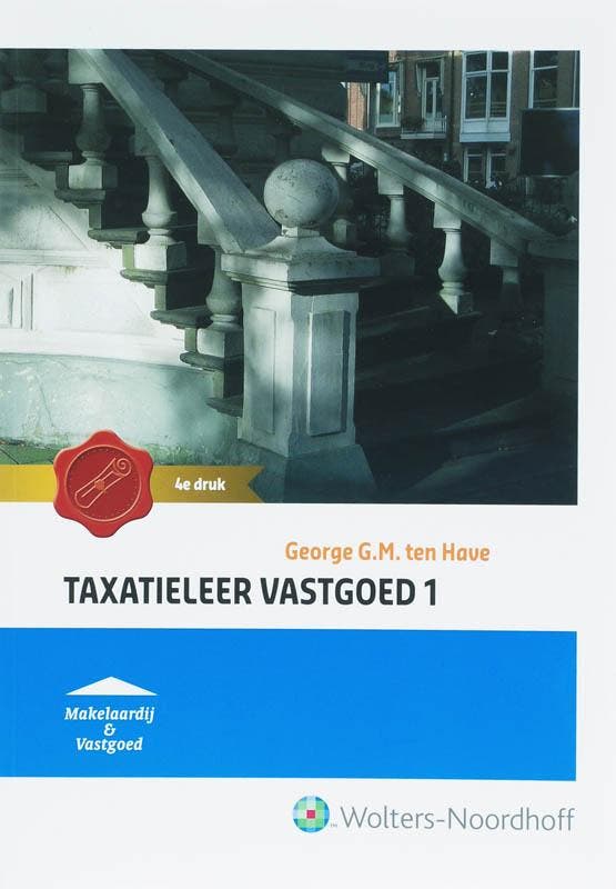 Taxatieleer Vastgoed 1 9789001000387, Livres, Livres scolaires, Envoi