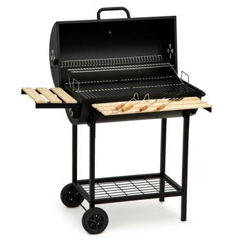 Houtskoolbarbecue 64x38cm | Retour Deal | 41% Korting, Verzenden, Zo goed als nieuw, Viking Choice, Met accessoires
