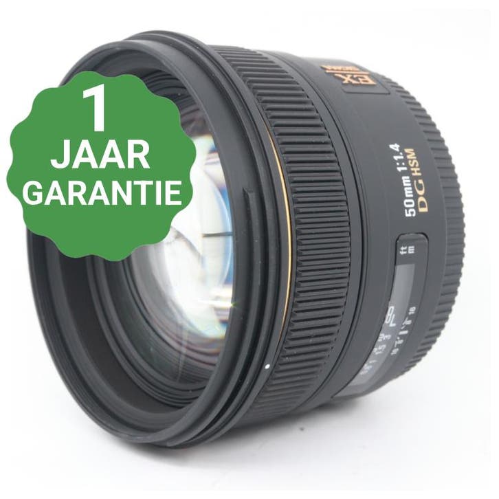 Sigma 50mm F/1.4 EX DG HSM Nikon | Tweedehands, Audio, Tv en Foto, Foto | Lenzen en Objectieven, Zo goed als nieuw, Verzenden