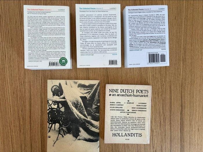 Lucebert, van Ostaijen, Bernlef, Appel, Campert, Schierbeek,, Antiquités & Art, Antiquités | Livres & Manuscrits