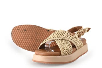 Tamaris Sandalen in maat 41 Beige, Verzenden, Sandalen of Muiltjes