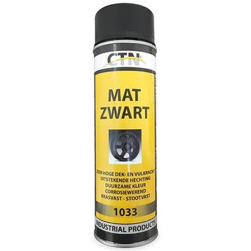 CTN Coating Mat Zwart (500 ml), Verzenden, Nieuw