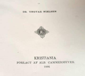 Dr. Yngvar Nielsen - Det første overordentlige Storthing -, Antiquités & Art, Antiquités | Livres & Manuscrits