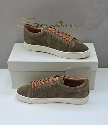 Santoni - Sneakers - Maat: EU 42, EU 42.5 - Nieuw met tags