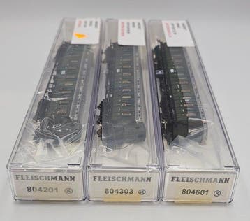 Fleischmann N - 804303 K, 804601 K, 804201 K - Modeltrein, Nieuw