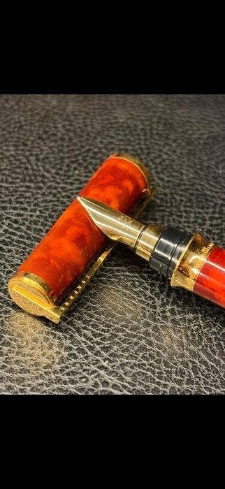 S.T. Dupont - Laque de Chine Writing Set – Fountain Pen &, Verzamelen, Nieuw