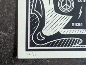 Shepard Fairey (OBEY) (1970) - MAKE ART NOT WAR