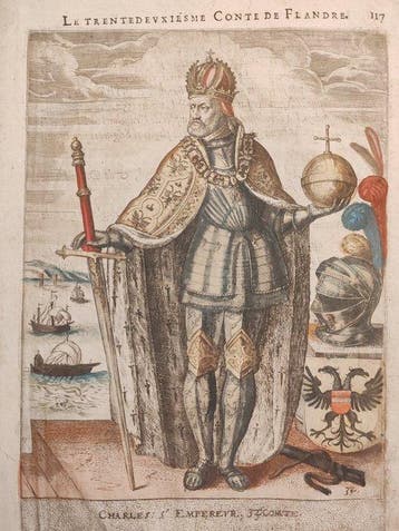 Cornelis Martin (1567-1621) - Imperatore Carlo V,
