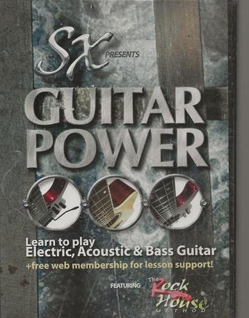 SX GUITAR POWER LES INSTRUCTIE, Verzenden