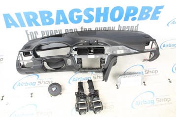 Airbag set Dashboard HUD zwart wit stiksel BMW 3 serie, Gebruikt, BMW