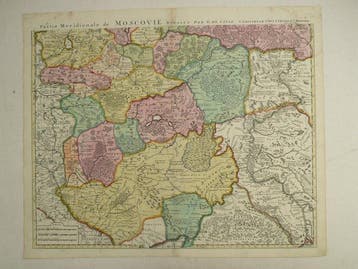 Europe - Russie / Ukraine; Guillaume DIsle / Jean Covens,