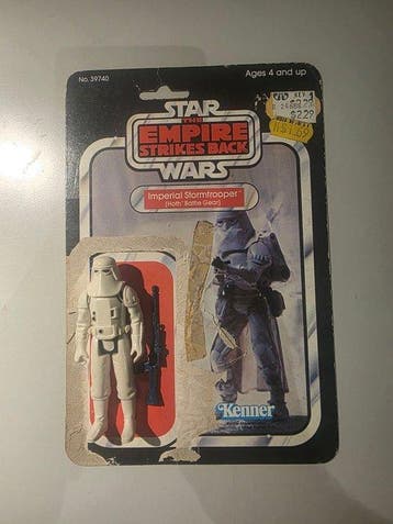 Kenner - Action figure Star Wars Stormtrooper Hoth 1980, Nieuw
