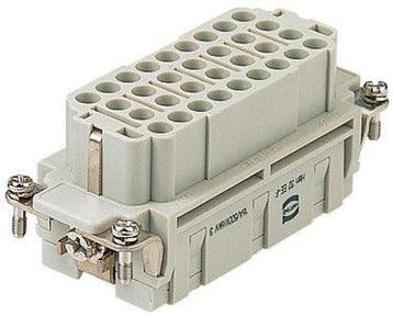 Harting Han Ee 32-Pin Connecteur Femelle À Sertir Insert -, Verzenden, Nieuw