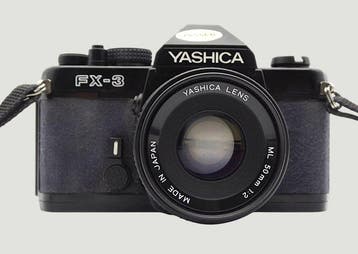 Yashica FX-3 Meccanica con Ottica ML 50/2 + Teleobiettivo