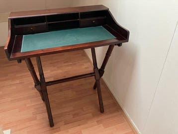 Bureau - Mahonie - Dames Secretaire Italiaan