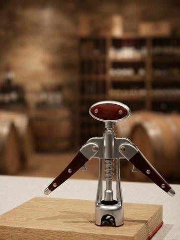 Laguiole - Flessenopener - Metaal, Hout
