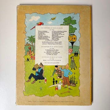 Tintin T21 - Les bijoux de la Castafiore (B34) - C - 1 Album