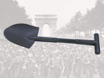 Replica van US ww2 Shovel M10, Collections, Objets militaires | Seconde Guerre mondiale, Ophalen of Verzenden, Overige typen