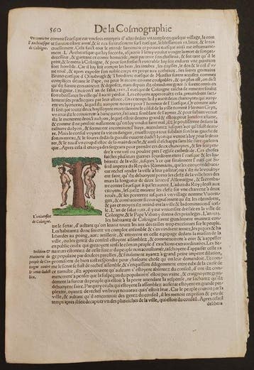 Sebastian Münster (1489–1552) - Cosmographie Universelle -