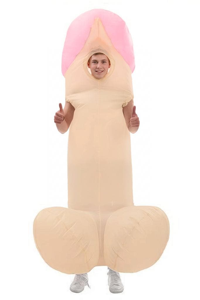 KIMU® Opblaas Kostuum Piemelpak Opblaasbaar Penis Pak Penisp, Kleding | Heren, Carnavalskleding en Feestkleding, Nieuw, Ophalen of Verzenden