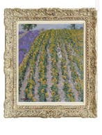 Chris van Dijk (1952) Impressionist -  Tournesols et, Antiquités & Art