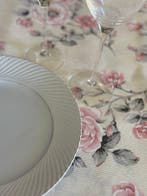 Nappe San Leucio, fantaisie florale, pivoines fuchsia et