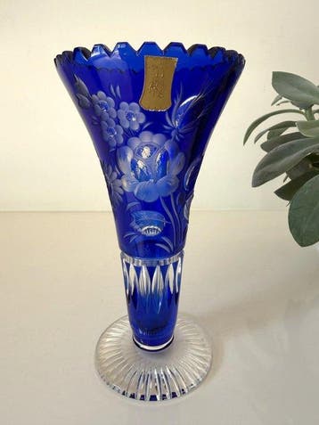 Meissen - Vaas - Kristal - Meissener Kristal vaas