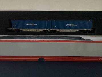 Mehano H0 - Modeltrein goederenwagon (1) - Dubbele, Hobby & Loisirs créatifs