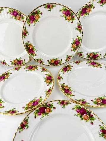 Royal Albert - Tafelservies (6) - Been - Old Country Roses /