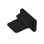 Luxar Zwarte Eindkap voor 1-Fase Rail, Verzenden