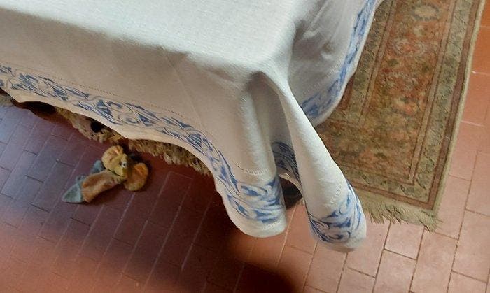 Nappe (8) - 265 cm - 175 cm - Anciennes collections, Antiquités & Art, Tapis & Textile