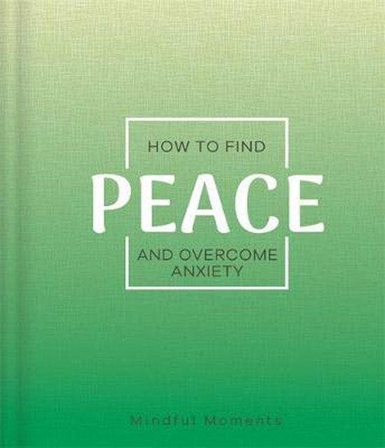 How to Find Peace and Overcome Anxiety 9781839034404, Boeken, Taal | Engels, Zo goed als nieuw, Verzenden