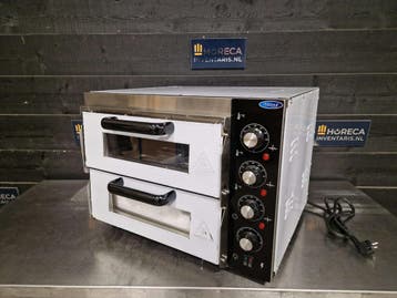 Pizzaoven | Maxima | 2-niveaus | Ø40 cm | 230V | horeca, Nieuw in verpakking, Ovens, Microgolfovens en Steamers