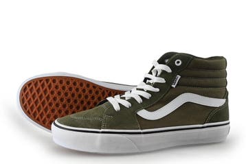 Vans Hoge sneakers in maat 42 Groen, Kleding | Heren, Schoenen, Overige kleuren, Verzenden, Zo goed als nieuw, Sneakers
